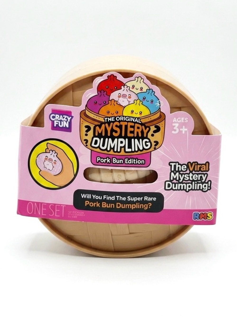 NEW The Original Mystery Dumpling Pork Bun Edition RMS Viral 🔥 Dumpling squishy